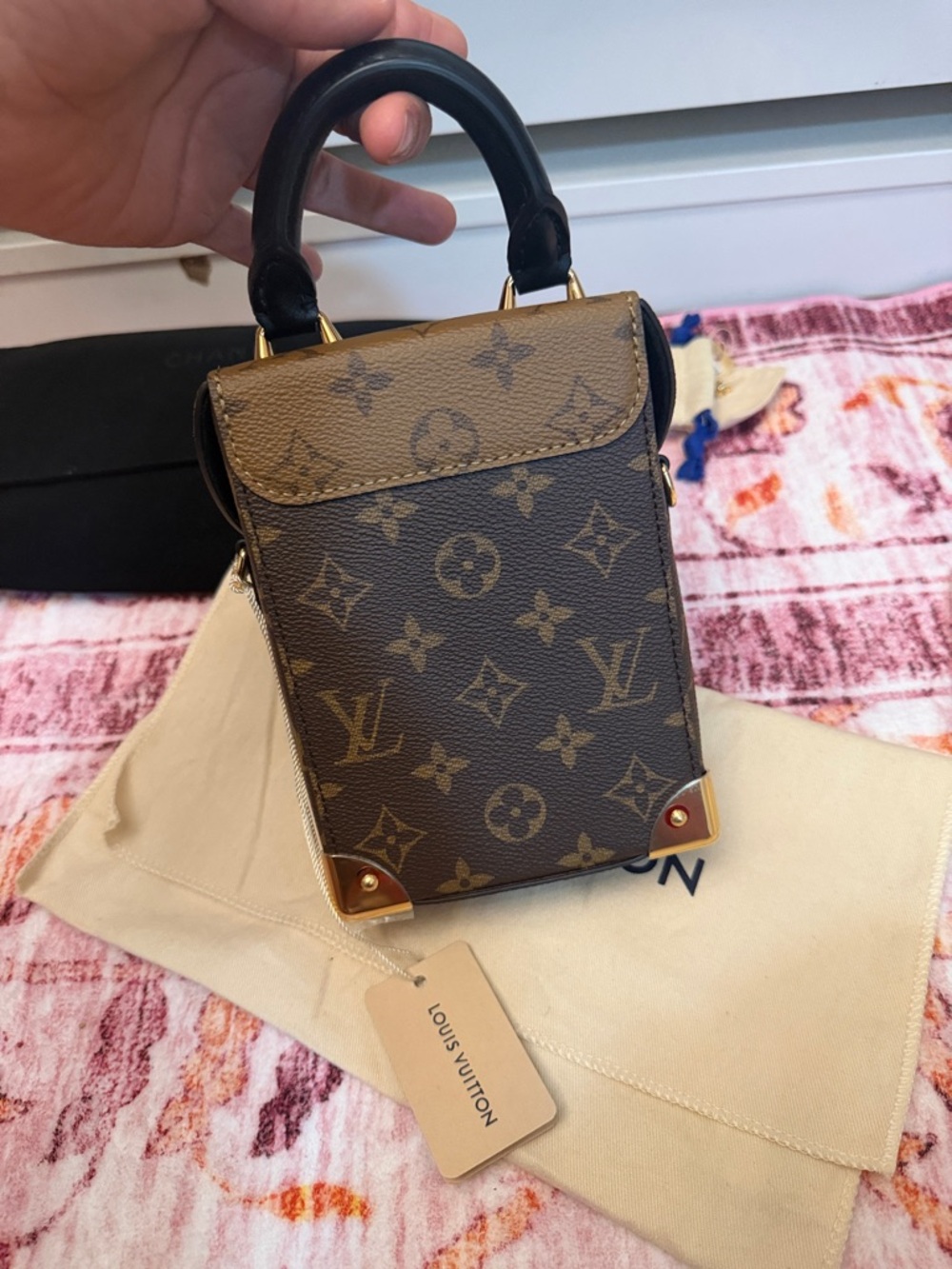 Louis Vuitton camera box  Monogram Mini Trunk Crossbody Bag - Picture 11 of 15